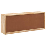 Shoe Storage Bench 94x20x38 Cm Solid Walnut Wood