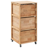 Bathroom Cabinet 41x41x91 Cm Solid Walnut Wood