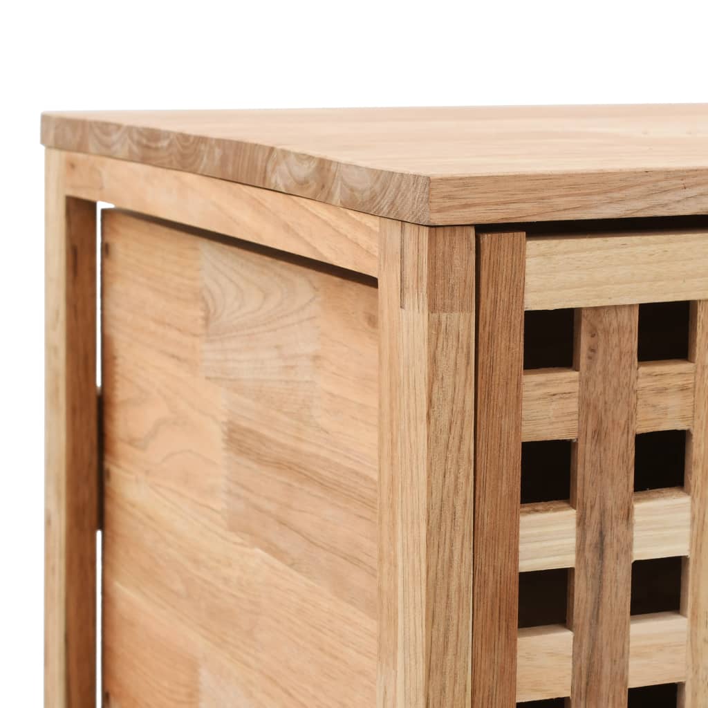 Bathroom Cabinet 41x41x91 Cm Solid Walnut Wood