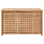 Laundry Chest 77.5x37.5x46.5 Cm Solid Walnut Wood
