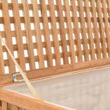 Laundry Chest 77.5x37.5x46.5 cm Solid Walnut Wood - 45-Degree Angle