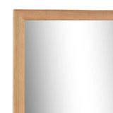 Bathroom Mirror 60x12x62 cm  Solid Walnut Wood - 45-Degree Angle