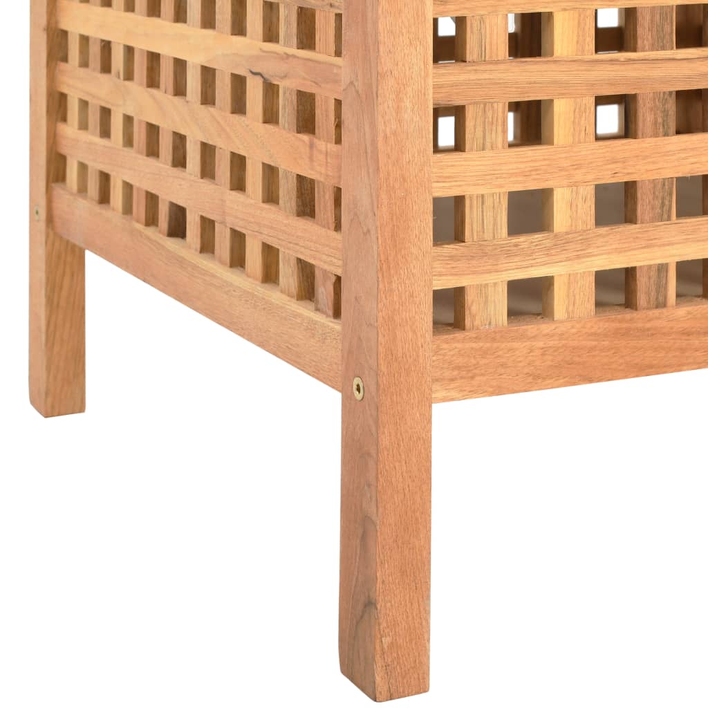 Storage Bench 93x49x49 Cm Solid Walnut Wood