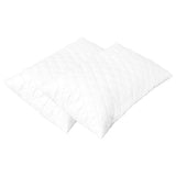 Pillows 2 pcs 60x40x14 cm Memory Foam - Top-Down View