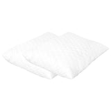 Pillows 2 pcs 70x60x14 cm Memory Foam - Top-Down View