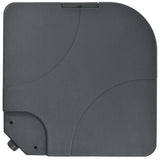 Garden Parasol with Portable Base Anthracite - Extra Image