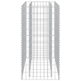 Gabion Raised Bed Galvanised Steel 90x50x100 cm