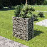 Gabion Raised Bed Galvanised Steel 90x50x100 cm