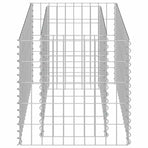 Gabion Raised Bed Galvanised Steel 90x50x50 cm