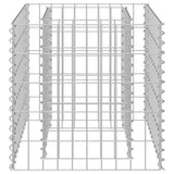 Gabion Raised Bed Galvanised Steel 50x50x50 cm