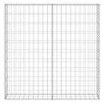 Gabion Wall with Covers Galvanised Steel 80x20x100 cm