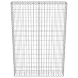 Gabion Wall with Covers Galvanised Steel 100x20x150 cm