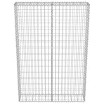 Gabion Wall with Covers Galvanised Steel 100x20x150 cm