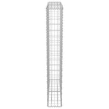 Gabion Wall with Covers Galvanised Steel 100x20x150 cm