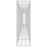 Gabion Wall with Covers Galvanised Steel 600x30x100 cm