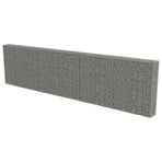 Gabion Wall with Covers Galvanised Steel 600x30x150 cm