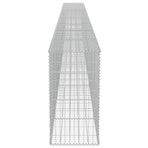 Gabion Wall with Covers Galvanised Steel 900x50x100 cm