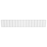 Gabion Wall with Covers Galvanised Steel 900x50x150 cm - 45-Degree Angle