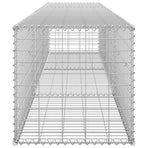 Gabion Wall with Covers Galvanised Steel 300x50x50 cm