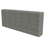 Gabion Wall with Covers Galvanised Steel 300x50x150 cm