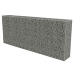 Gabion Wall with Covers Galvanised Steel 300x50x150 cm