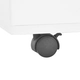 Coffee Table High Gloss White 120x60x35 cm - Low Angle