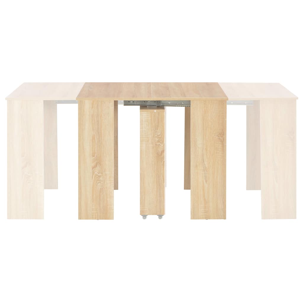 Extendable Dining Table Sonoma Oak 175x90x75 cm