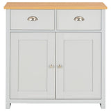 Sideboard Grey 79x35x81 cm