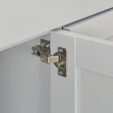 Sideboard Grey 112x35x81 cm - Extra Image