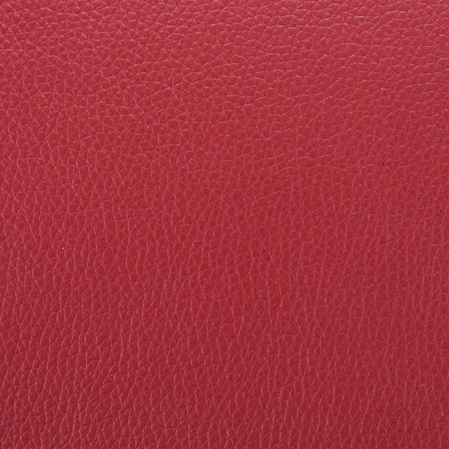 TV Armchair Wine Red Faux Leather