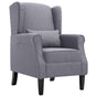 Armchair Dark Grey Fabric