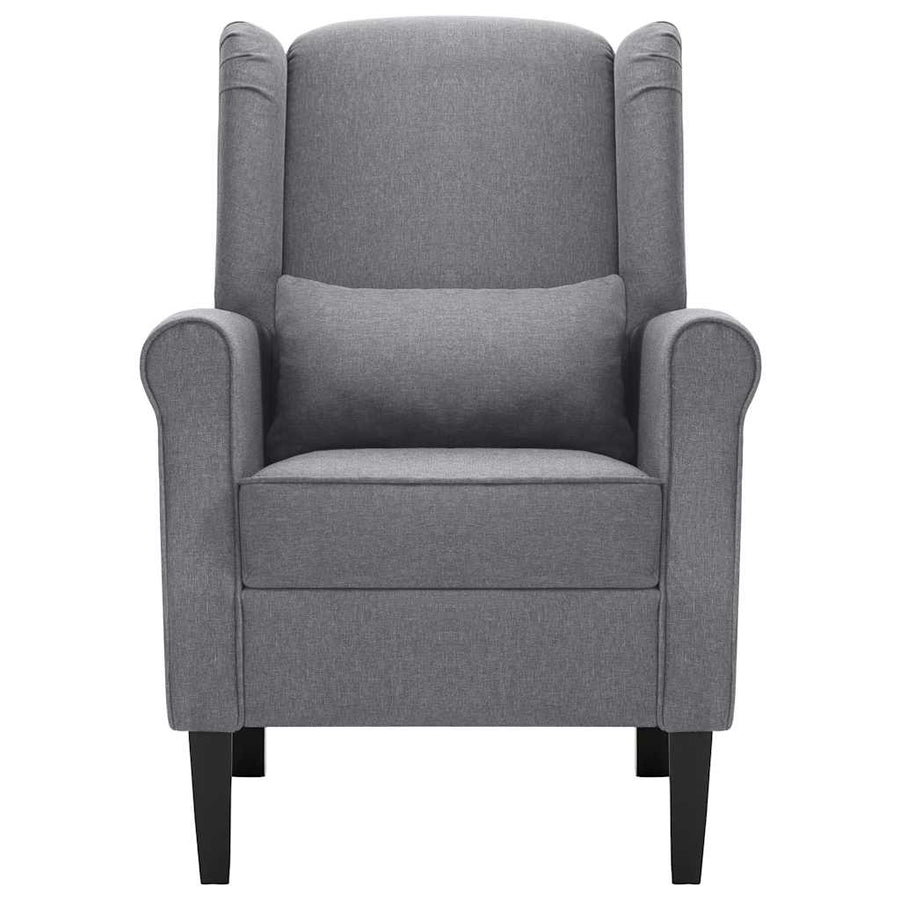 Armchair Dark Grey Fabric