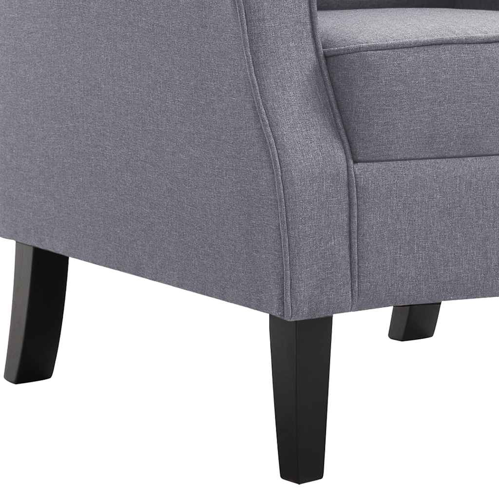 Armchair Dark Grey Fabric