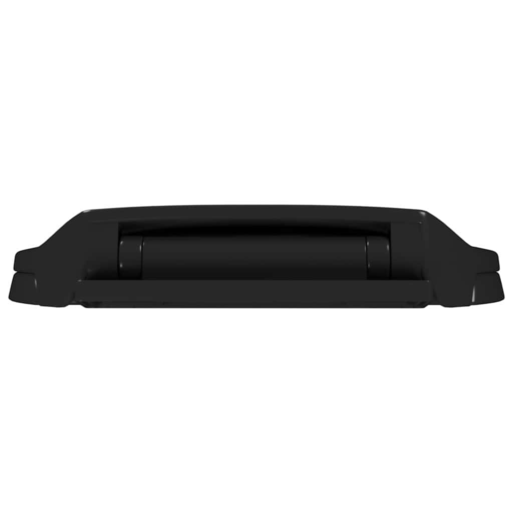 Soft-close Toilet Seat with Quick-release Design Black