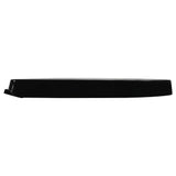 Soft-close Toilet Seat with Quick-release Design Black - Top-Down View