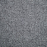 Swivel Dining Chair Light Grey Fabric - Close-Up Angle