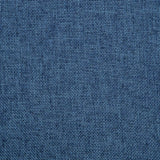 Swivel Dining Chair Blue Fabric