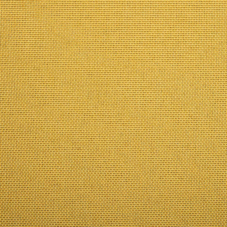 Swivel Dining Chair Yellow Fabric