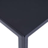 Five Piece Dining Set Grey - 45-Degree Angle