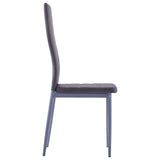 Five Piece Dining Set Grey - Extra Image
