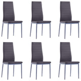 Seven Piece Dining Set Grey