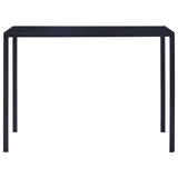 Five Piece Dining Set Brown - Front View