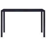Seven Piece Dining Set Cappuccino - Side View