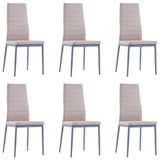 Seven Piece Dining Set Cappuccino