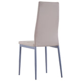 Seven Piece Dining Set Cappuccino - Extra Image