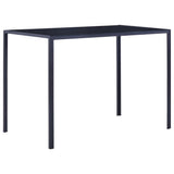 Five Piece Dining Set Green - Front View