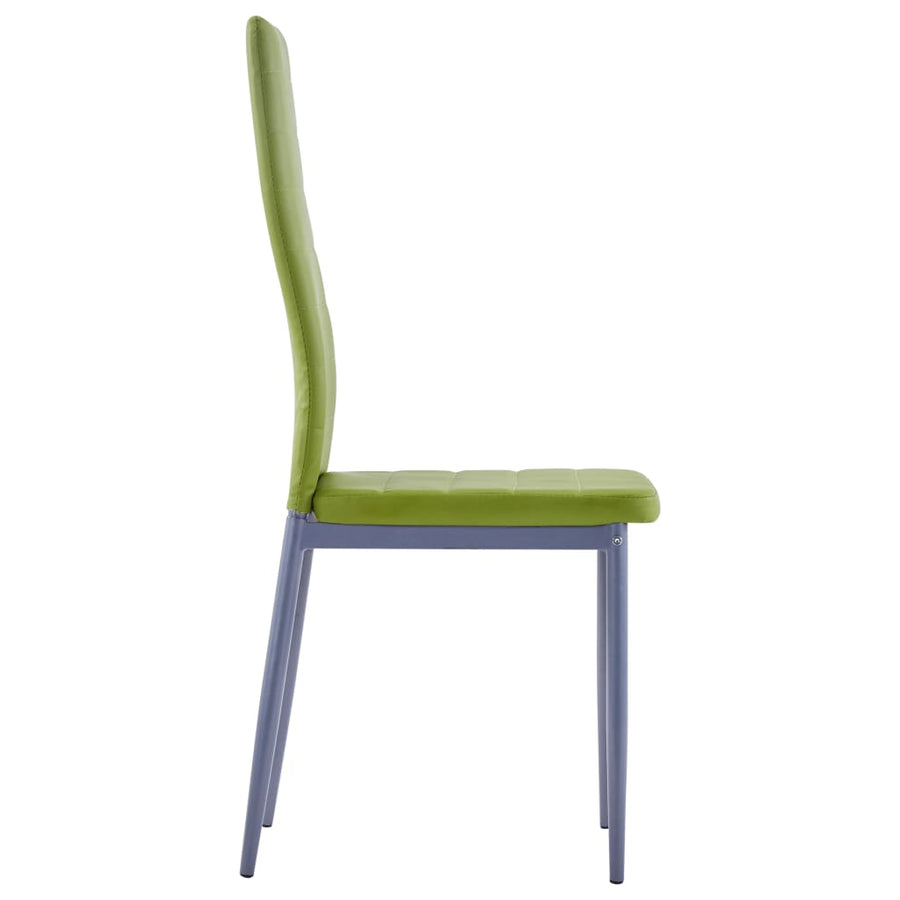 Five Piece Dining Set Green