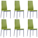 Seven Piece Dining Set Green