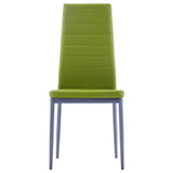 Seven Piece Dining Set Green