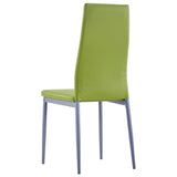 Seven Piece Dining Set Green - Extra Image